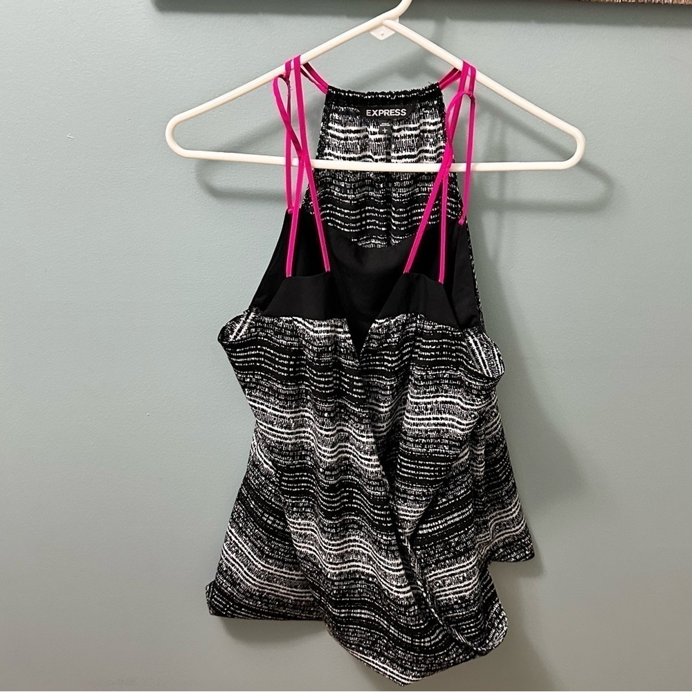 EXPRESS | Racerback Blouse large - Picture 2 of 9